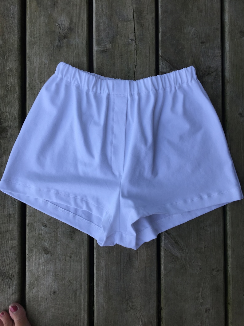 Women's Boxer Briefs Sleep Pajama Shorts Cotton High Waist Etsy