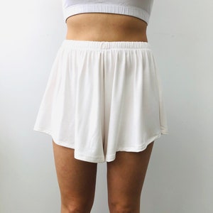 Women's cheeky sleep shorts Loose flowing bamboo boxer briefs