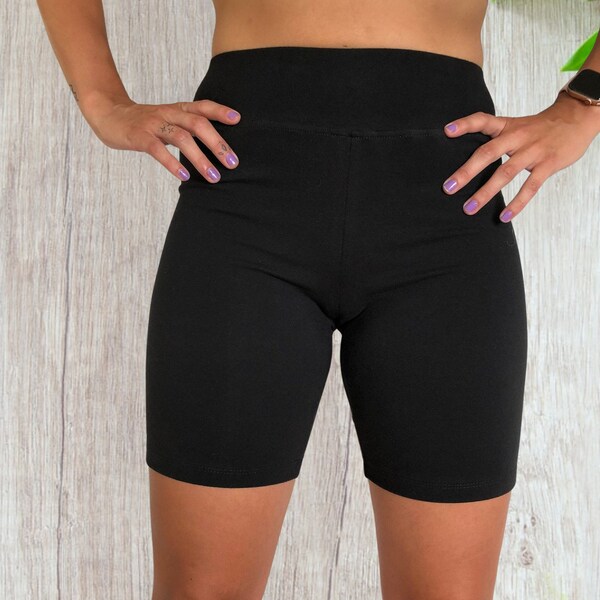 High Waist Bermuda Shorts, Bike Shorts, Long Shorts.