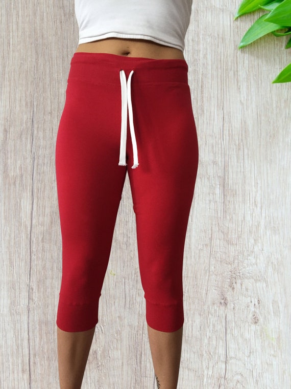 Women's 3/4 Joggers, Women's 3/4 Sweatpants, Ladies 3/4 Jogging Pants, 3/4  Track Pants, Capri Pants 