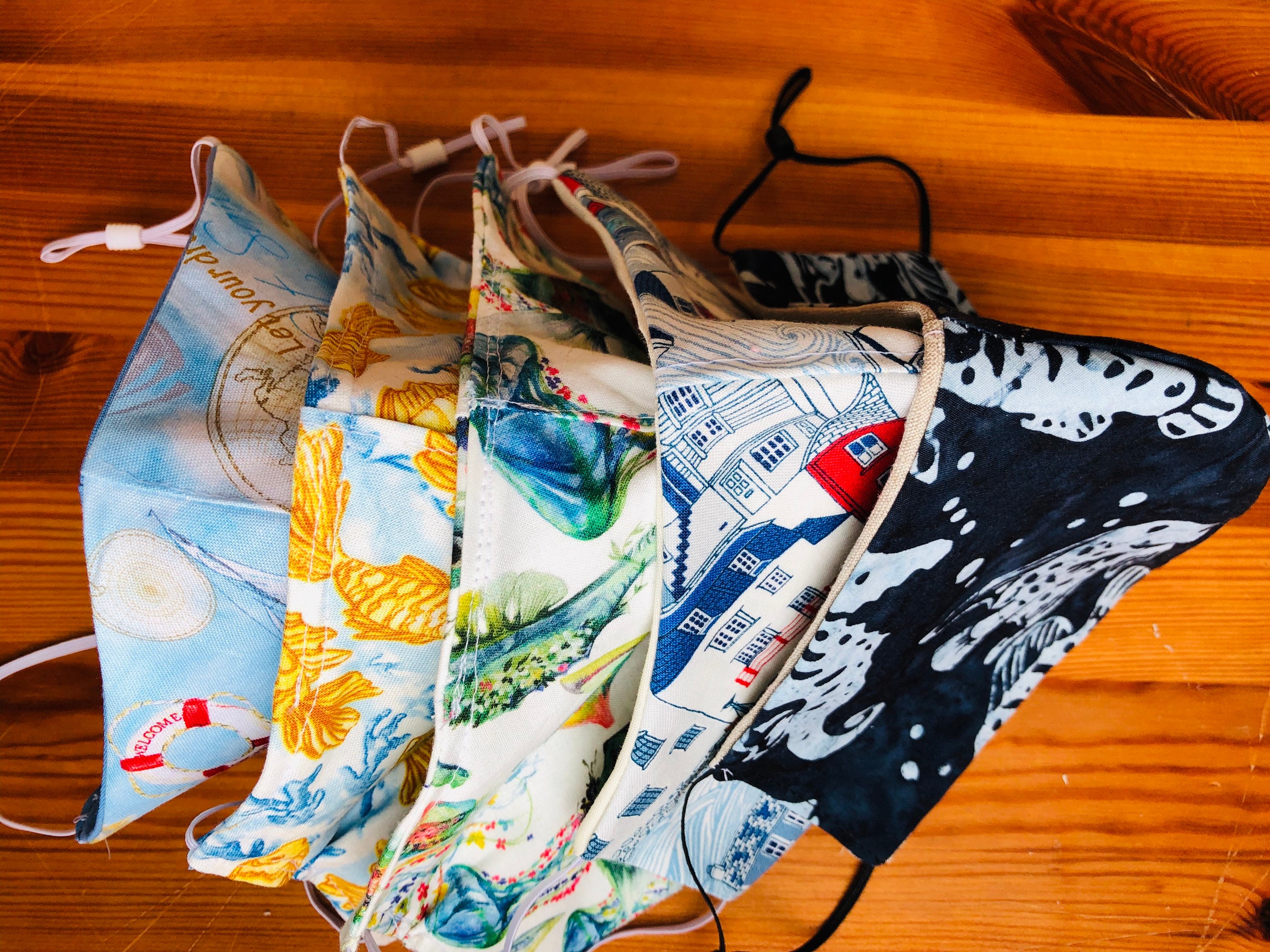 Nautical face masks 8 prints Men Woman nautical face mask Etsy