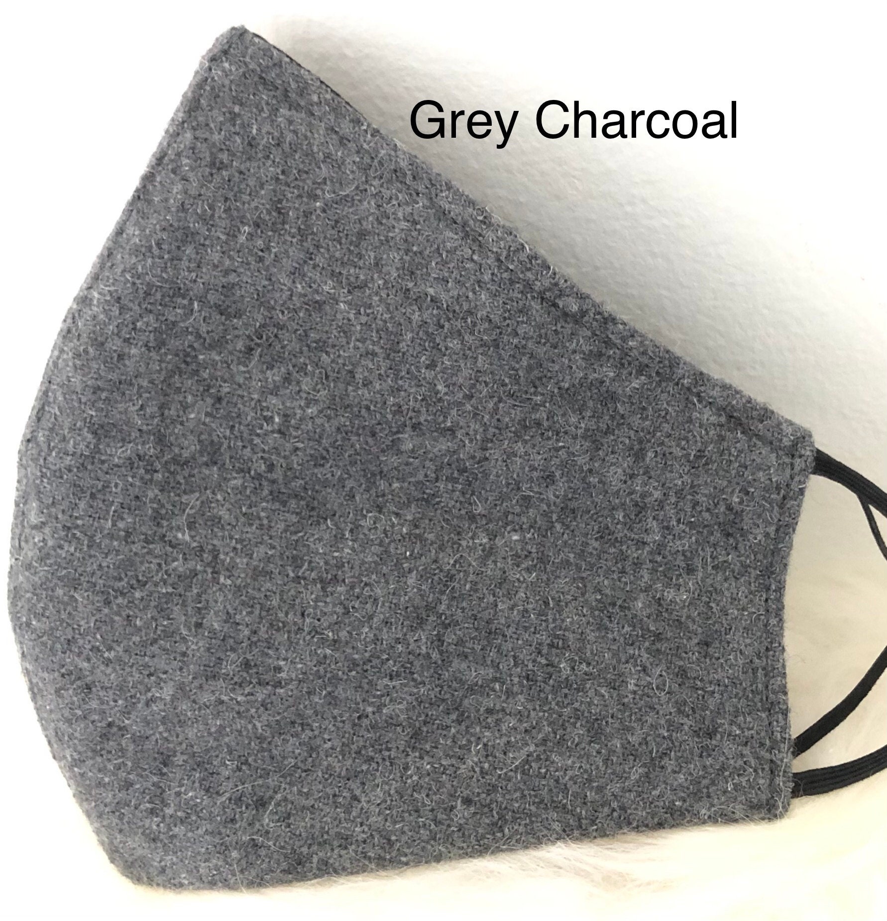 Merino Wool jersey and English wool face mask. More colors Etsy