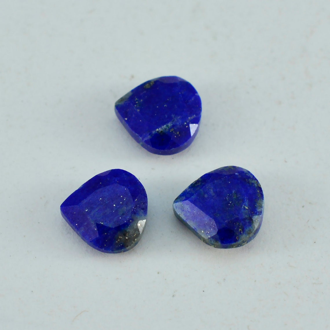 Riyogems 1pc Real Blue Lapis Lazuli Faceted 4x4 Mm 5x5 Mm Etsy