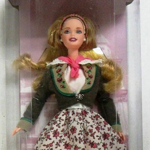 1998 Austrian Barbie Collector Edition Dolls Of The World