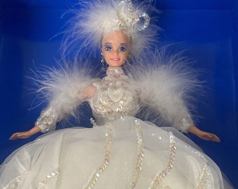 Barbie Snow Princess Doll 1994 Enchanted Seasons Holiday Collection Limited Edition