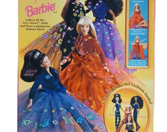 Very Velvet Barbie - Etsy
