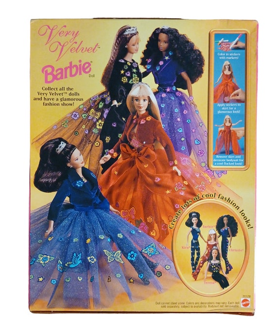 Very Velvet Barbie - Etsy