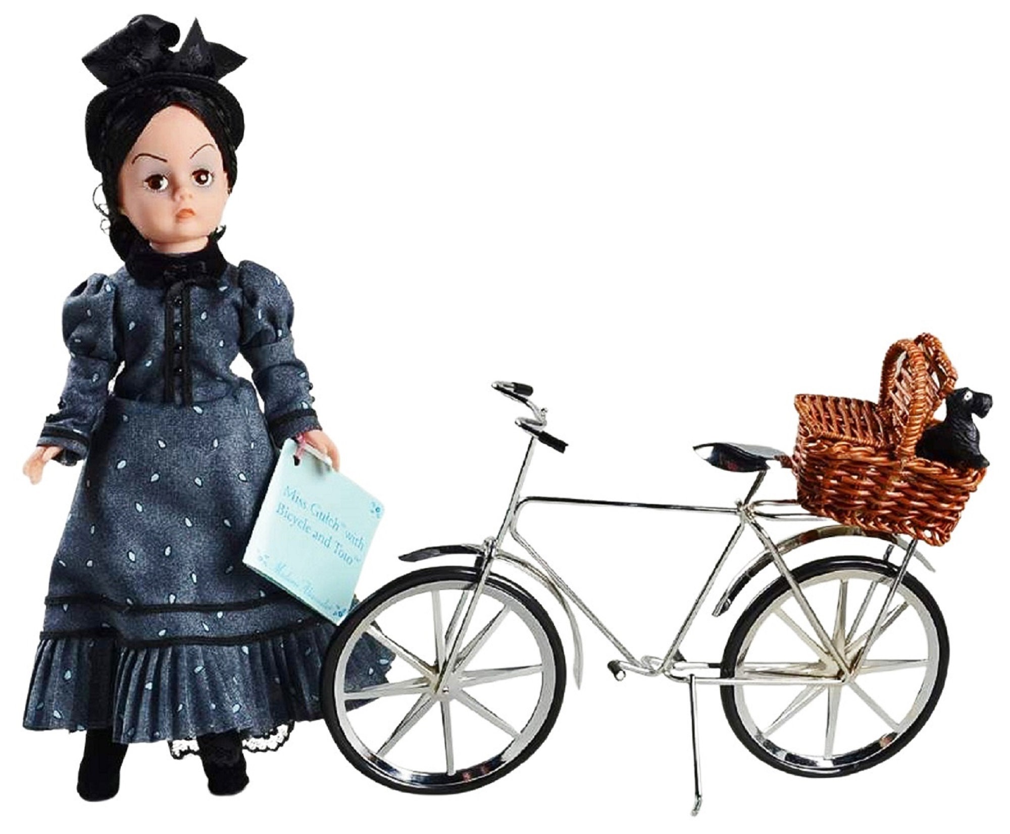 Madam Alexander Wizard Of Oz Mrs Gulch With Bicycle Etsy
