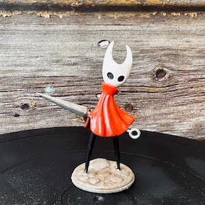 Figurine Hornet – Hollow Knight Silksong | Résine imprimée en 3D | Modèle à collectionner | Modèle peint à la main ou à monter soi-même | Cadeau pour fan de jeux vidéo