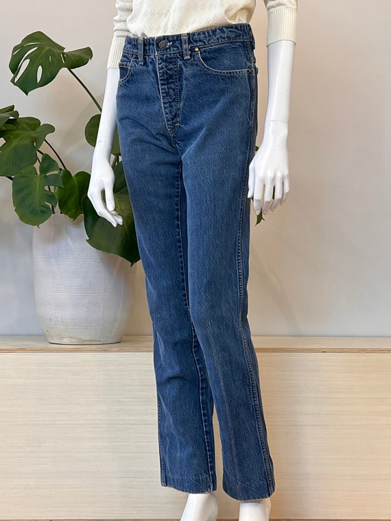 vintage Sasson New York straight cut blue jeans 80s - Gem