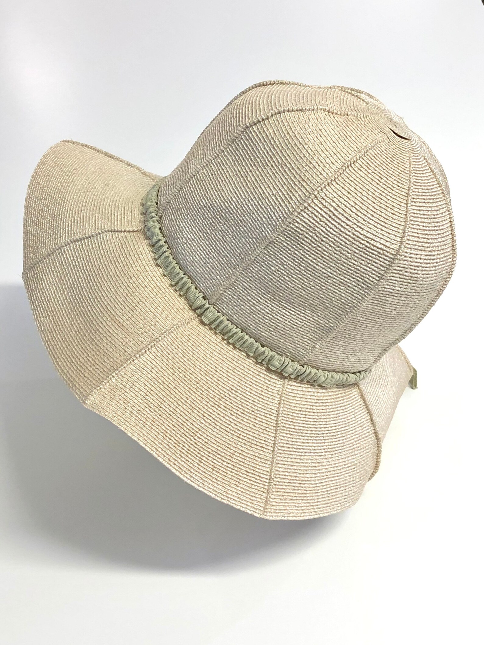 Ecru Raffia Hat