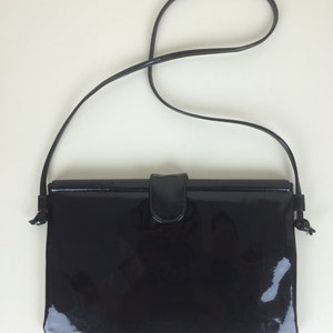  ZiMing Glossy Patent Leather Handbags for Women Top Handle Purse  Satchel Bag Stylish Handbag Medium Tote Bags Shoulder Bag-Black : Clothing,  Shoes & Jewelry
