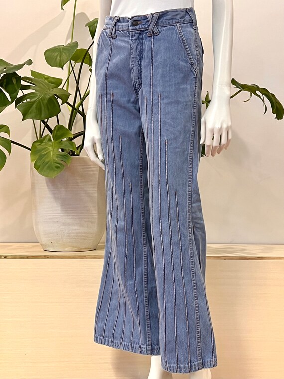 vintage Faded Glory by Appendagez bell bottom jea… - image 3