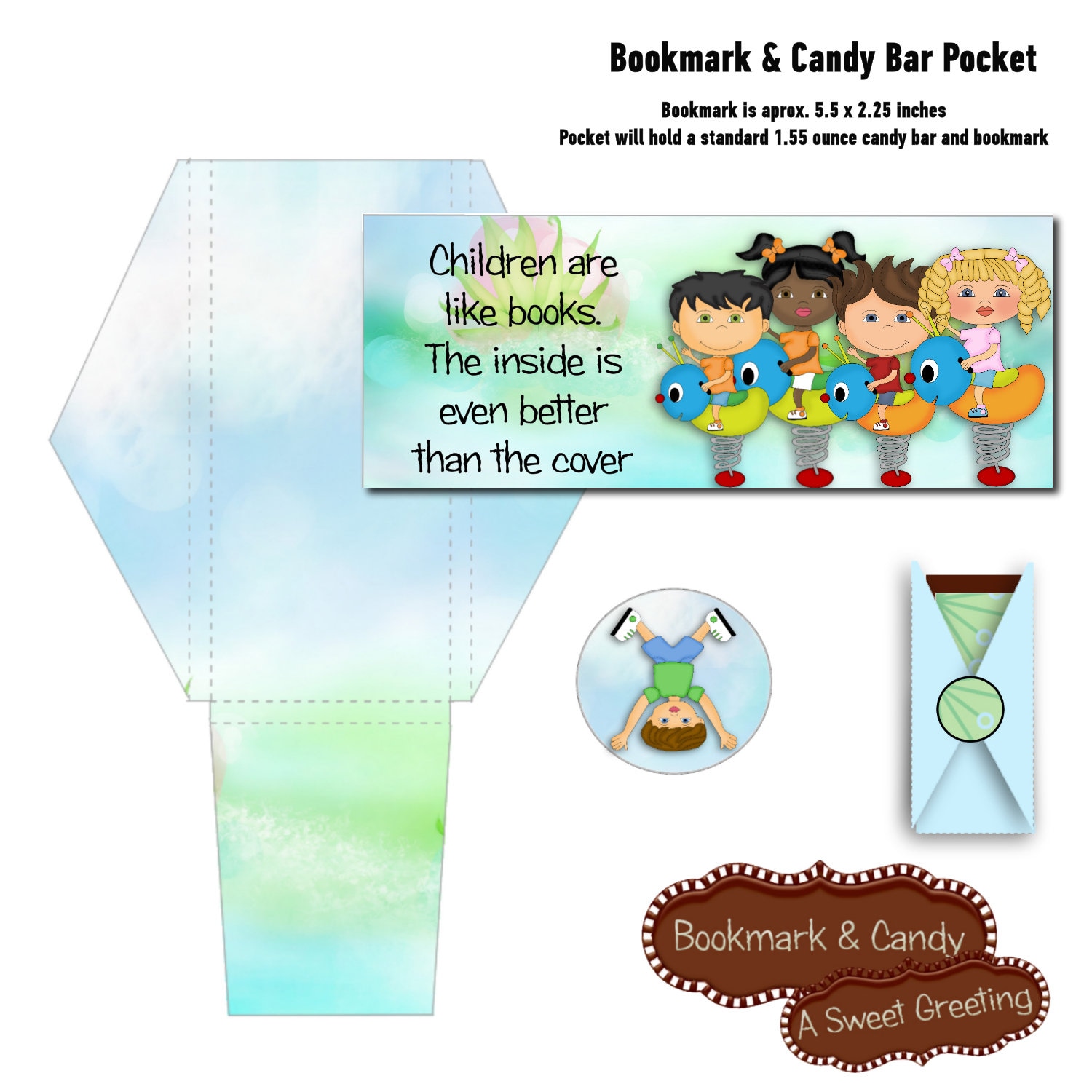 Diy Children Are Like A Good Book Chocolate Bar Pocket Etsy Diy Children Are Like A Good Book Chocolate Bar Pocket Etsy