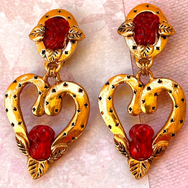 Vintage Couture Jacky de G earrings