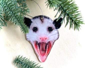 Opossum Possum In Christmas Sock Funny Marsupial Xmas Gifts T-Shirt Opossum Possum In Christmas Sock Funny Marsupial Xmas Gifts T-Shirt