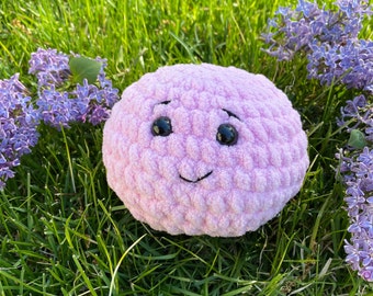 Inspired by Waffles and Mochi on Netflix ~ Super Soft and Squishy Mochi Crochet Plush ~ Amigurumi