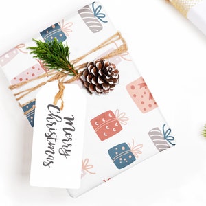 Christmas wrapping paper - Christmas gift wrap, Holiday gift wrapping paper - Xmas Wrapping paper, Christmas sheets, Cute wrapping papers