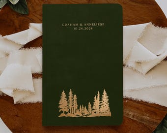 Officiant gift, Wedding Officiant Book, Officiant proposal, Marriage commissioner booklet, Soft cover, Our ceremony Redwood National Park