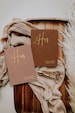 Wedding vow books, Custom wedding vow book, Personalized gift for bride and groom, Marriage vow renewal book, Gold foil, His and her booklet 