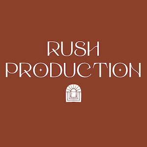 Rush Production for Books