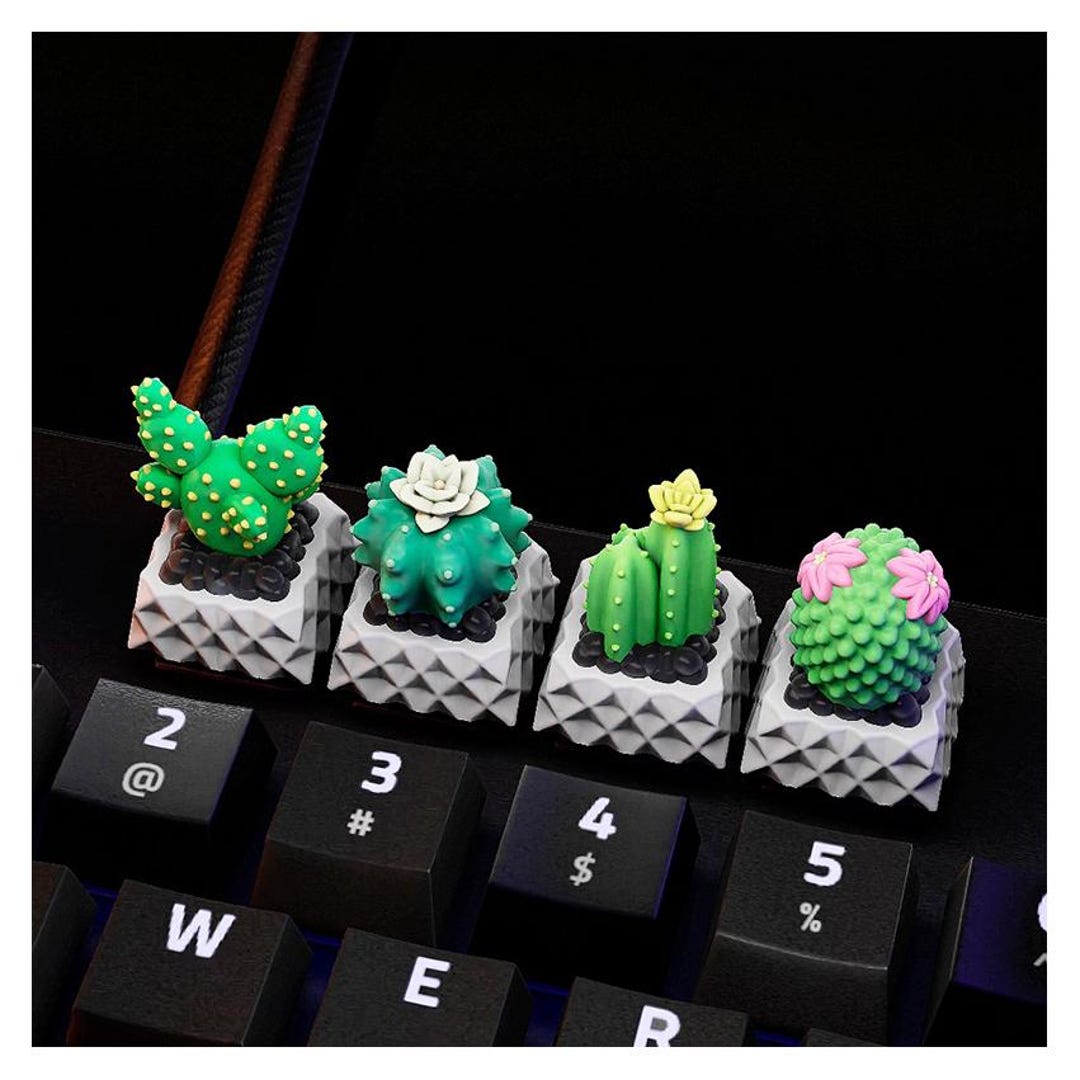 Cactus Keycaps Mechanical Coated Table, Esc Keycap, Custom Keycap, 3d ...