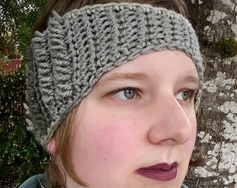 Crochet headband pattern, earwarmer pattern, crochet earwarmer, headwrap pattern, textured crochet pattern, toddler headband pattern