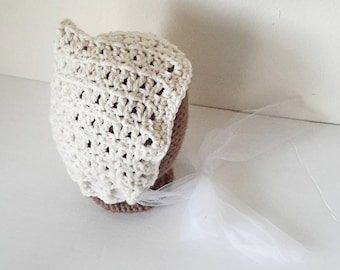 Modello all'uncinetto Baby Pixie Bonnet, modello all'uncinetto, supporto fotografico all'uncinetto, cofano all'uncinetto, modello a cofano per bambini, modello all'uncinetto facile, regalo per bambini