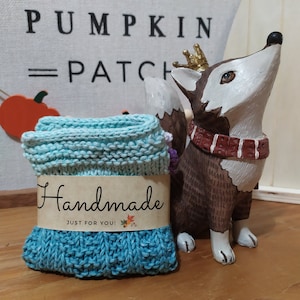 PRINTABLE - Dishcloth / Washcloth Label, Craft Show Tool, Gift Label, Crochet Dishcloth, Knit Washcloth, Printable Template, Autumn Labels