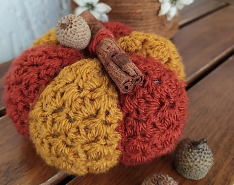 Crochet Pumpkin Pattern, autumn decor pattern, office decor, autumn, textured pumpkin, crochet pumpkin, quick crochet pumpkin, crochet gift