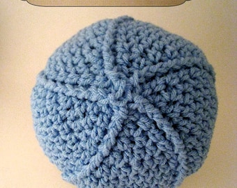 Crochet hat pattern - crochet pattern - beginner crochet pattern - easy hat pattern - toddler hat - unisex hat pattern - beanie pattern