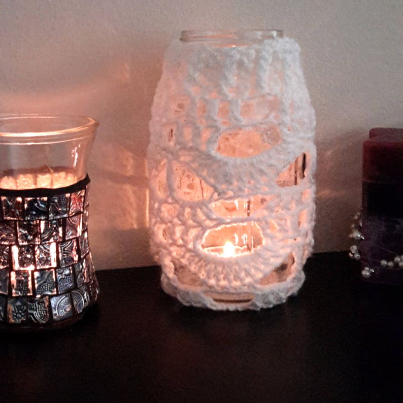 Mason Jar Cover Pattern Crochet Jar Pattern Mason Cozy - Etsy