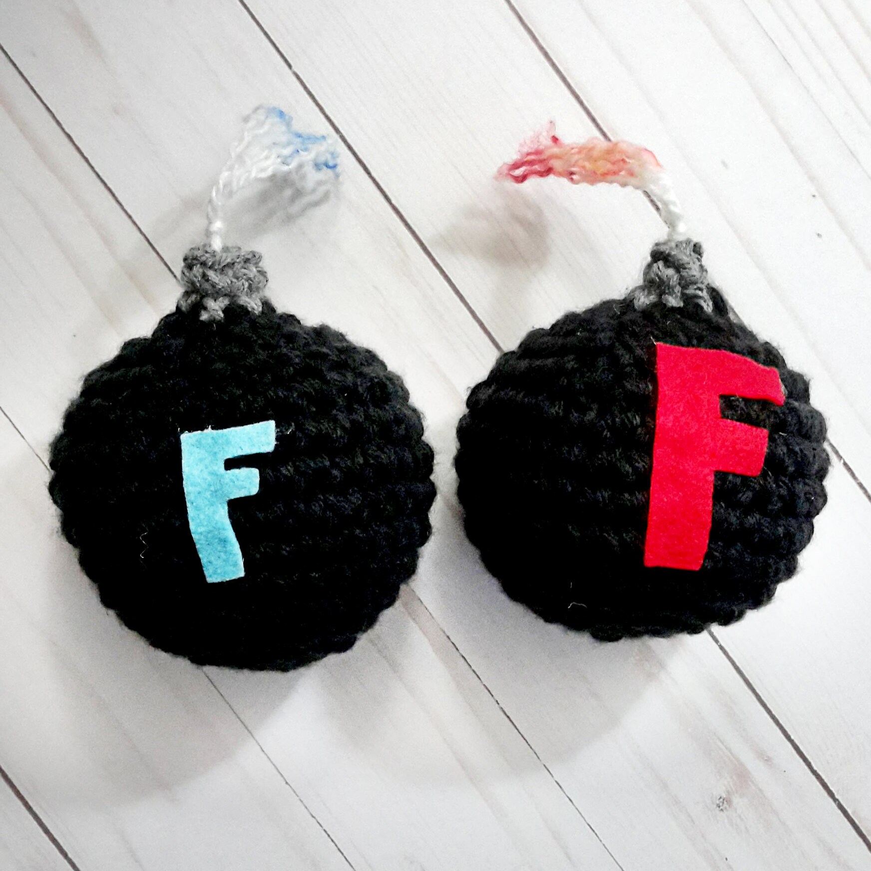 F Bomb Pattern Crocheted F Bomb Pattern Curse Bomb F Bomb Etsy