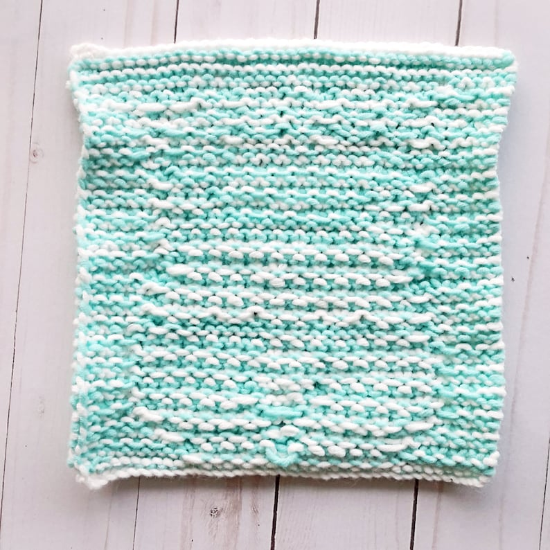 Knit Owl Dishcloth Pattern Nursery Gift Knitting Knit Etsy