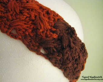Crochet Headband Pattern - crochet pattern - beginner crochet - crochet hairwrap - crochet wrap - headband pattern - photo tutorial - diy