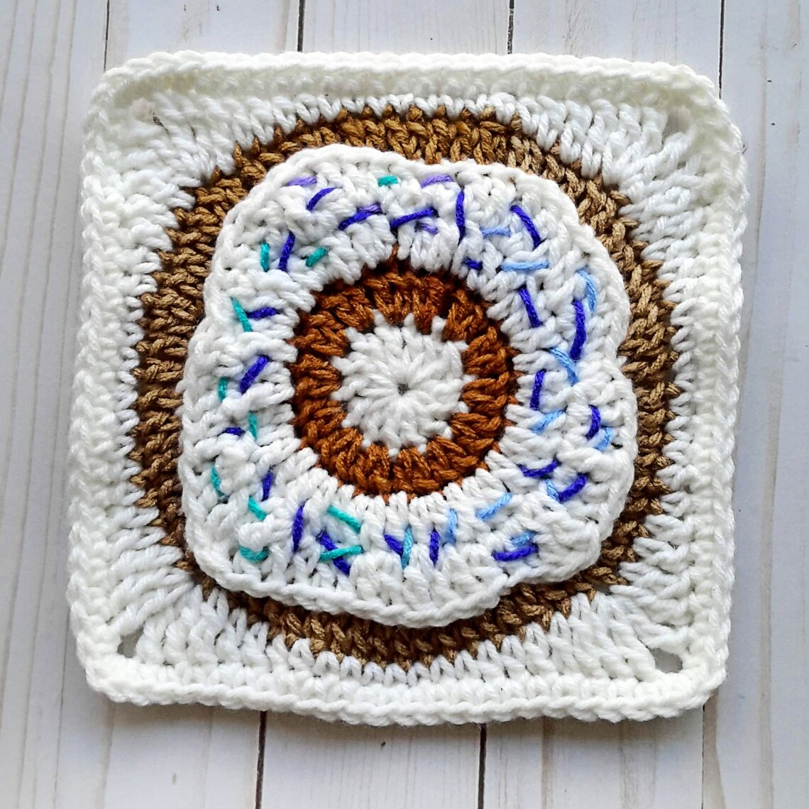 Doughnut Blanket Pattern Crochet Blanket Pattern Crochet Etsy