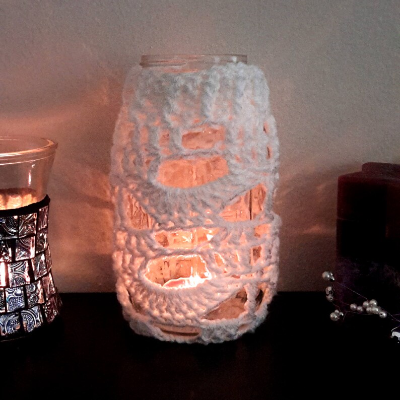 Mason Jar Cover Pattern Crochet Jar Pattern Mason Cozy - Etsy