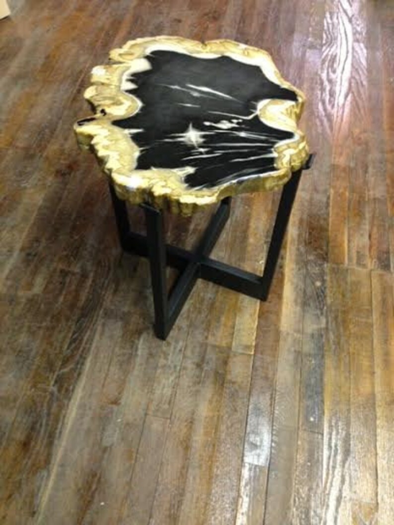 End Table Metal Frame Etsy