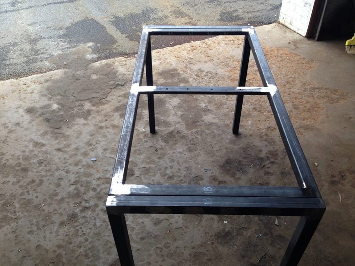 MediumLarge Flat Pack Table Frame Etsy