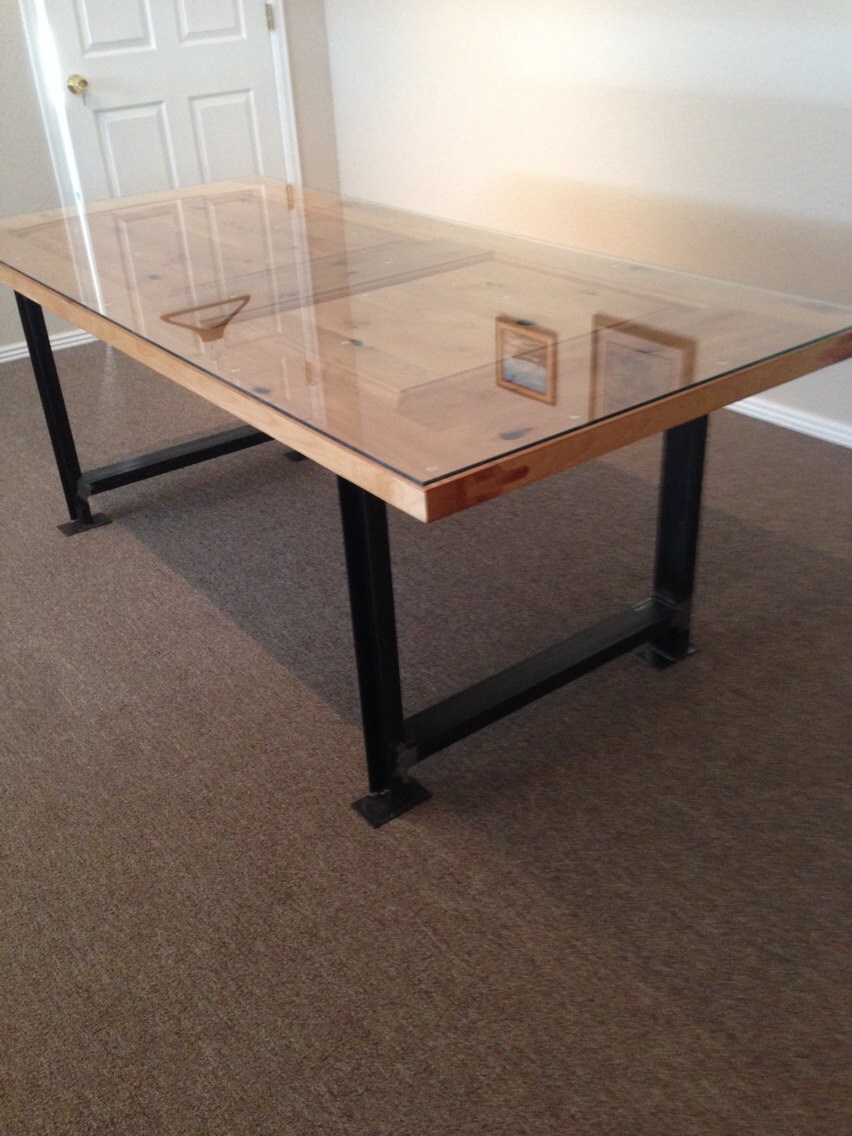 Industrial Steel Table Legs Etsy