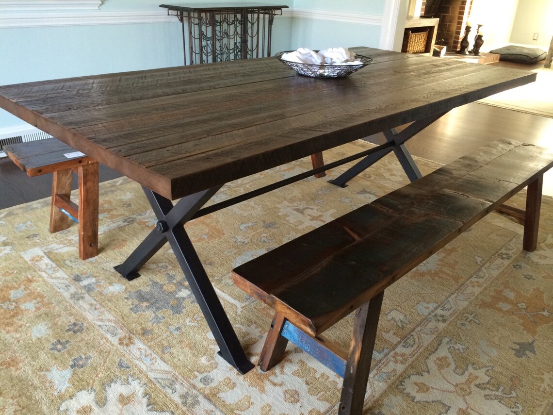 X Metal Table Legs Etsy