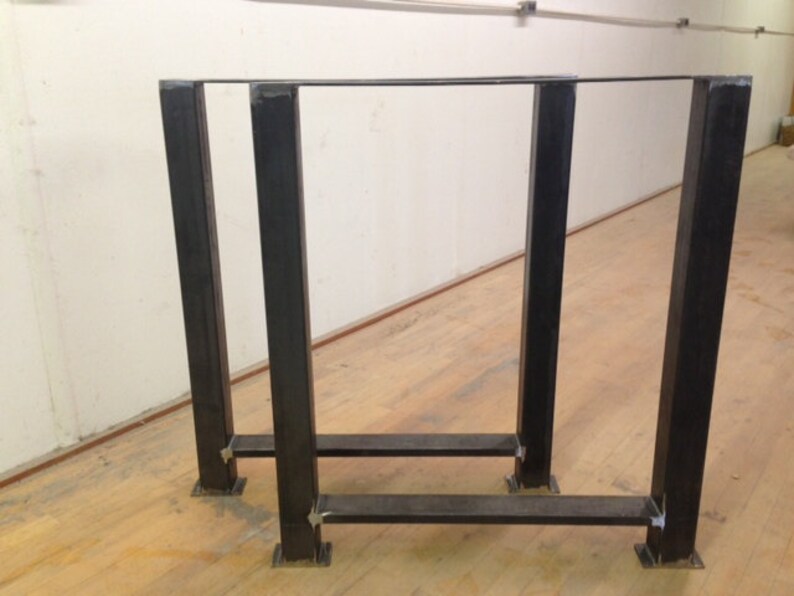 3 Industrial Metal Legs Etsy
