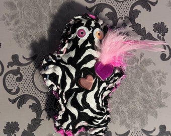 Pink lady Voodoo Doll, Art Doll, Horror Doll