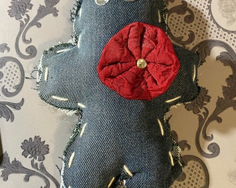 Poppy Voodoo Doll, Art Doll, Horror Doll