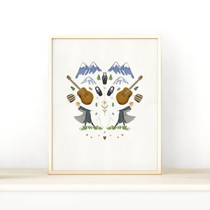 The Sound of Music Poster, The Sound of Music Print, Julie Andrews Gift, Musical Home Decor, Pop Culture Fine Art Print, 1960s Movies, Maria