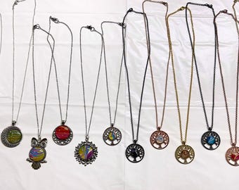 Custom Fluid Art Pendants ~ Unique Mini Pieces Of Art!