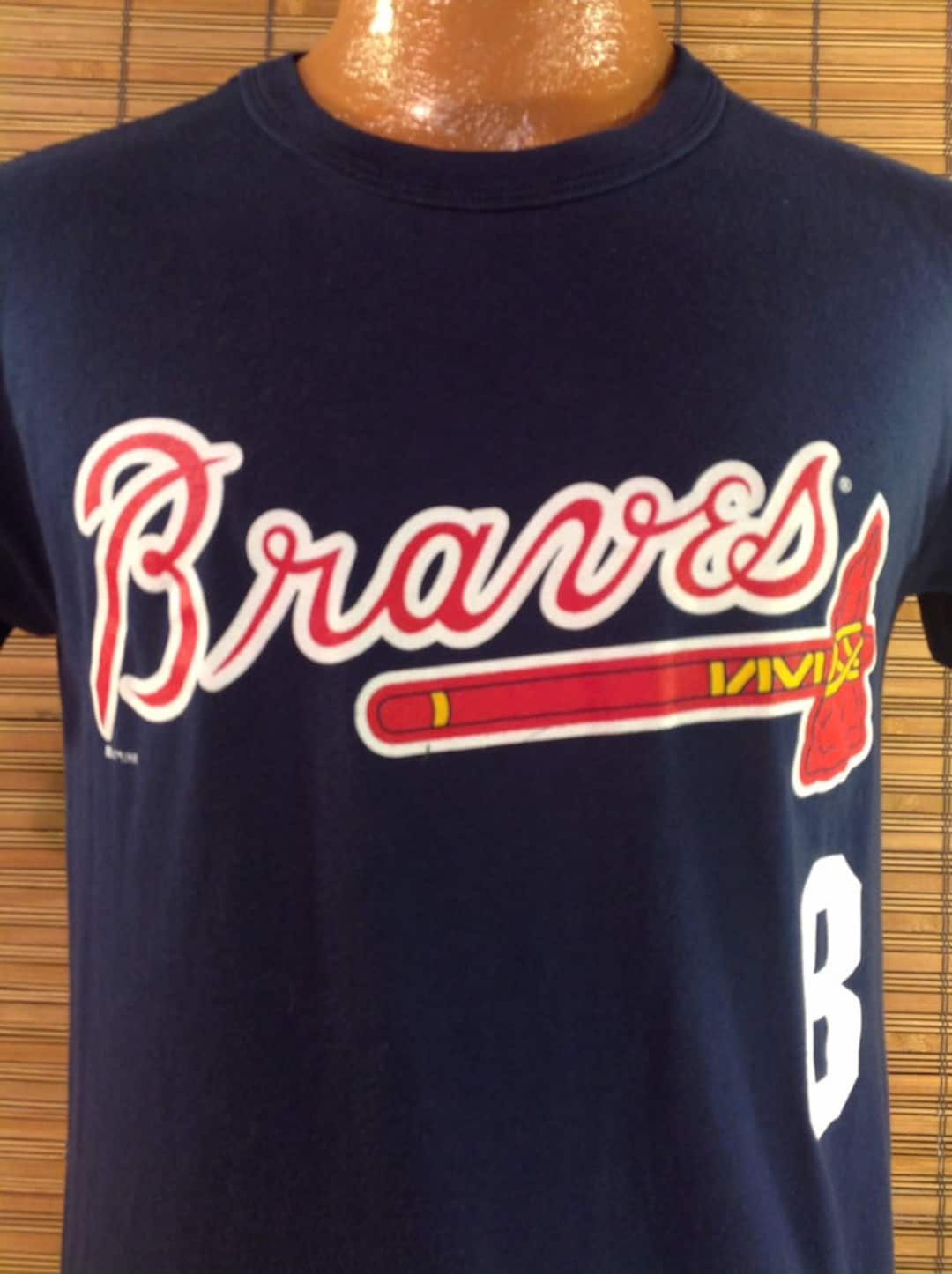 Vintage 1998 Medium Atlanta Braves mississippi Braves AA -  Denmark