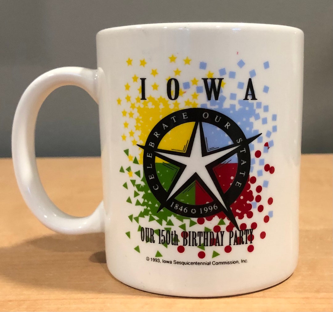 Vintage 1996 Iowa Sesquicentennial 18461996 celebrate Our Etsy
