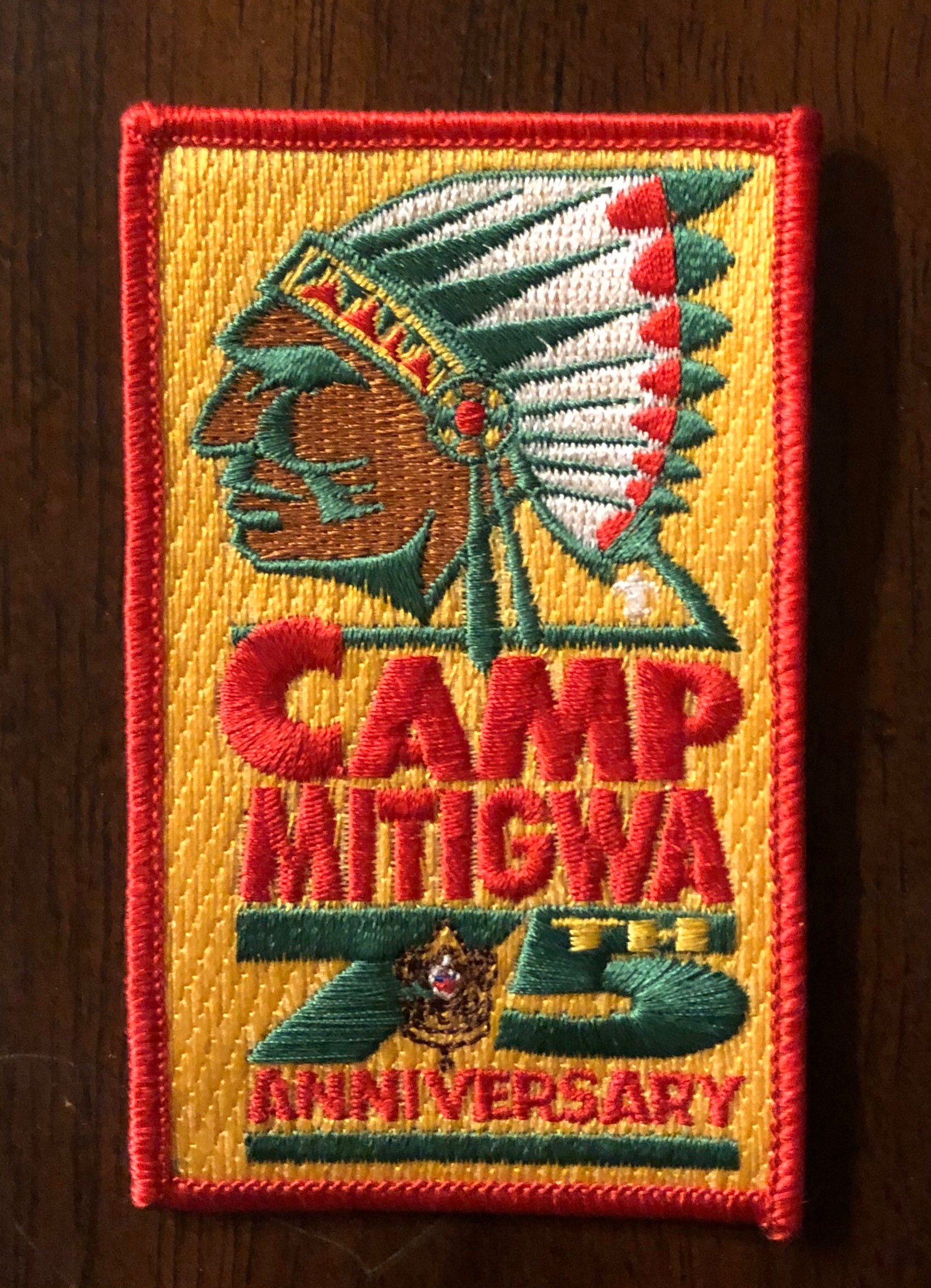 Camp Mitigwa Patch, Maker of Men