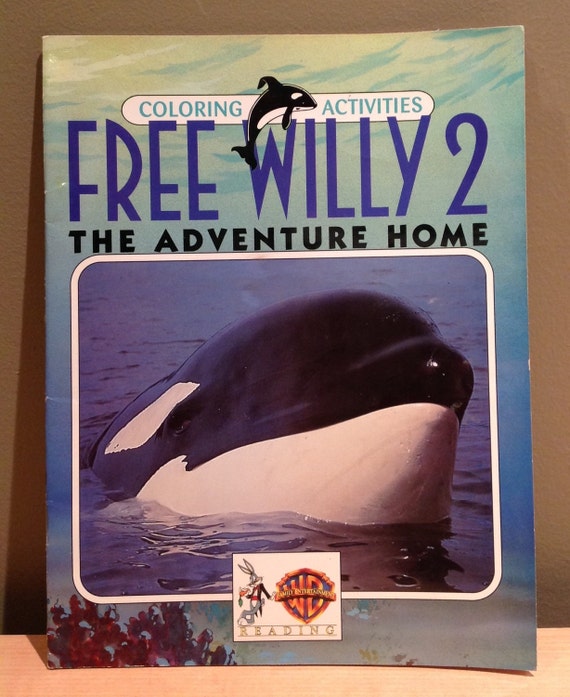 Items similar to Vintage 1995 Free Willy 2 "The Adventure ...